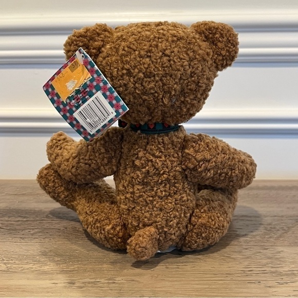 Vintage Russplus “Holiday Friends” Jointed Teddy Bear Plush Stuffed Animal - Picture 9 of 16